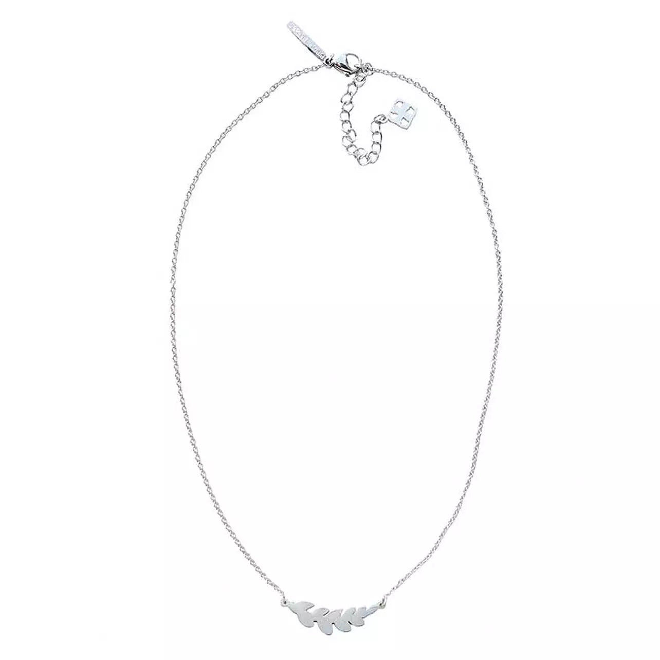 Felice Short Necklace Silver