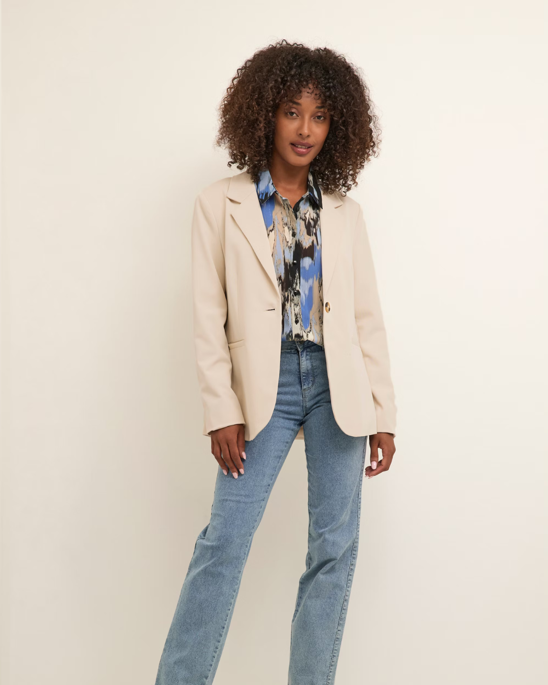 Kasakura Blazer Antique White