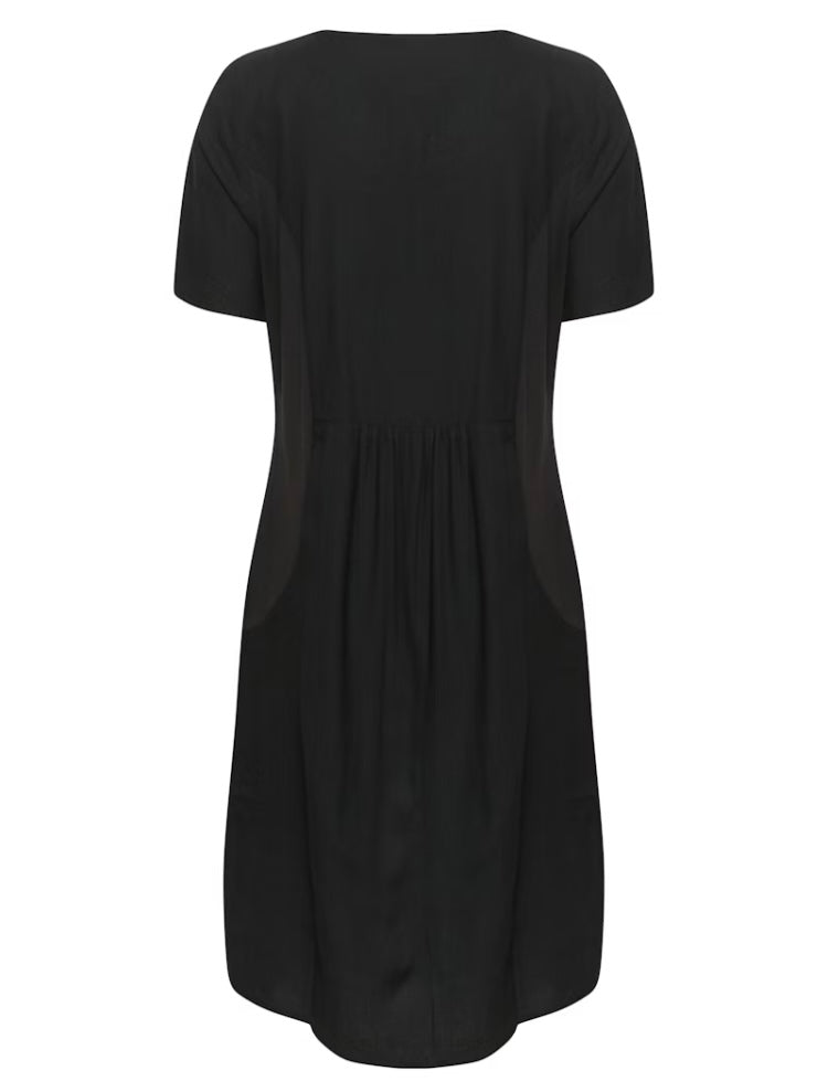KAmilia Klänning Black Deep