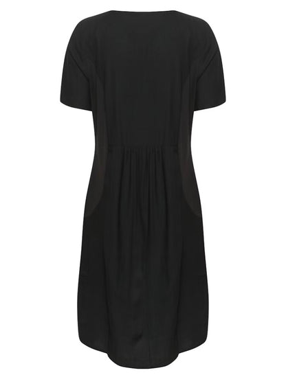 KAmilia Klänning Black Deep