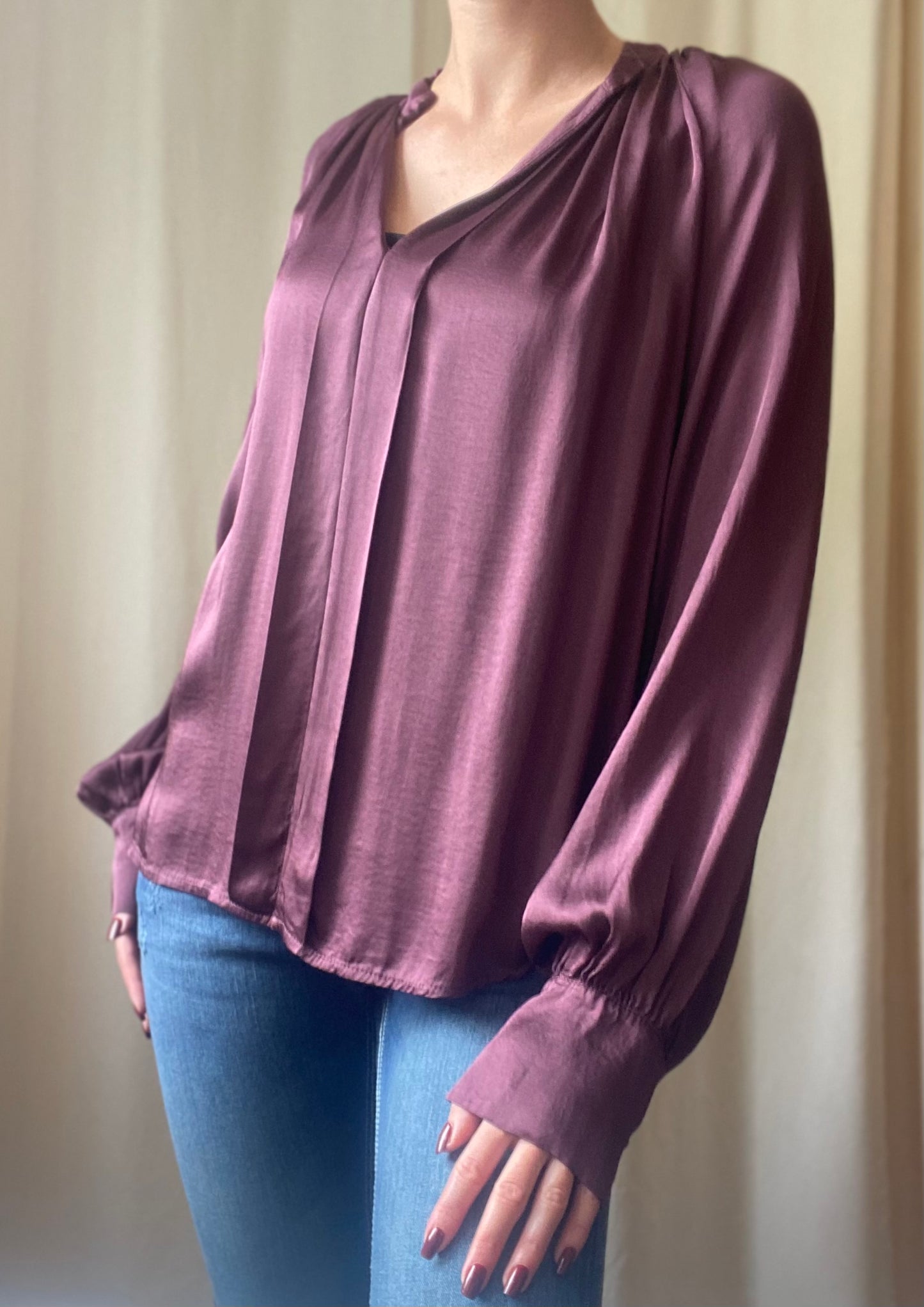 Mollie Blus burgundy