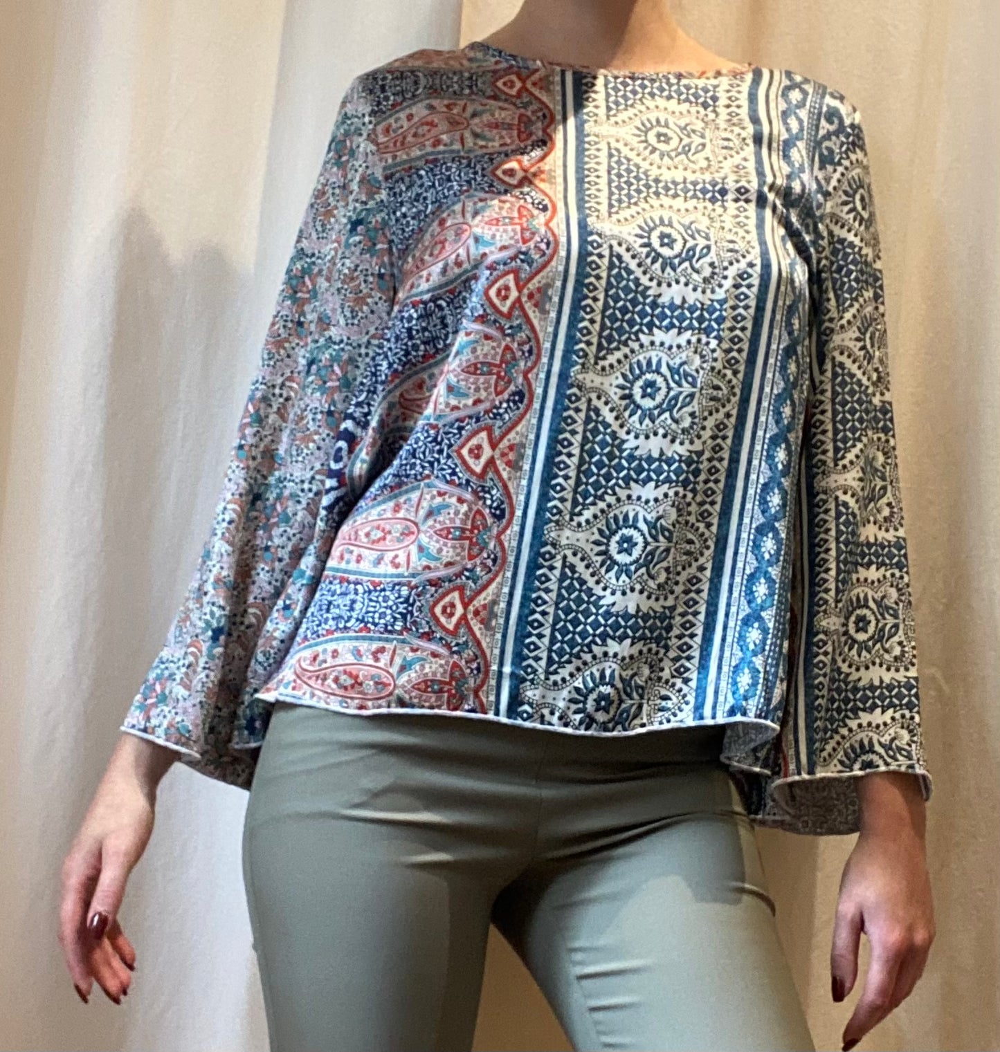 Mönster Blus