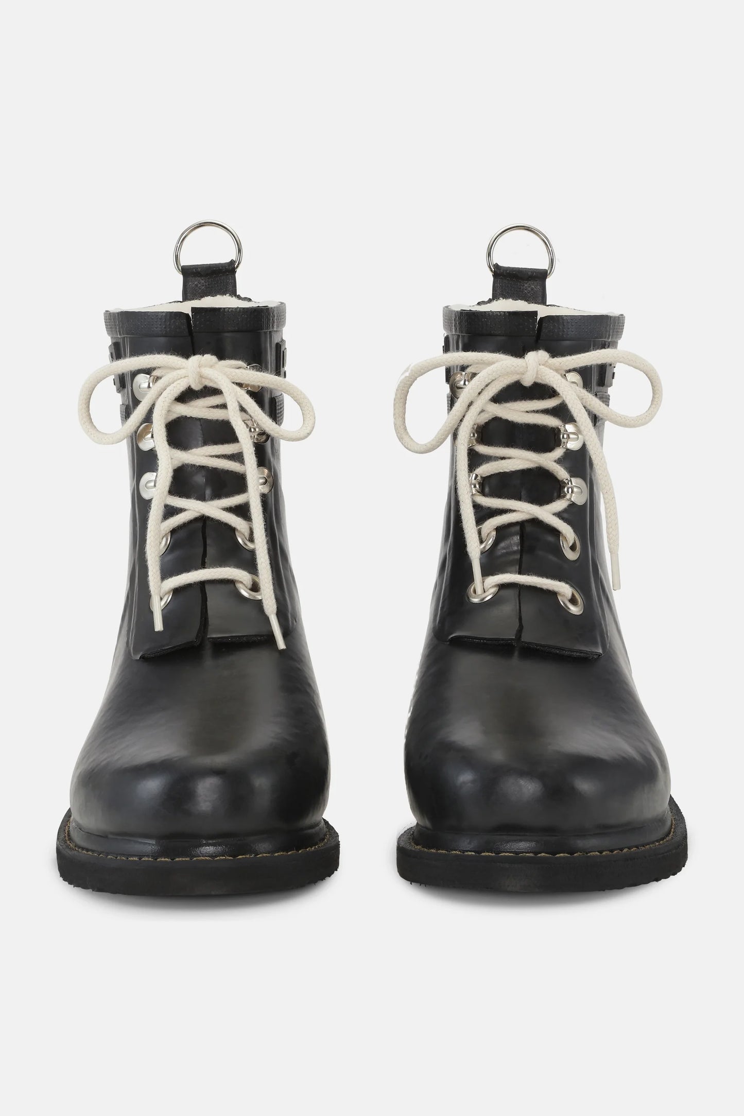 Short Rubber Boots Black