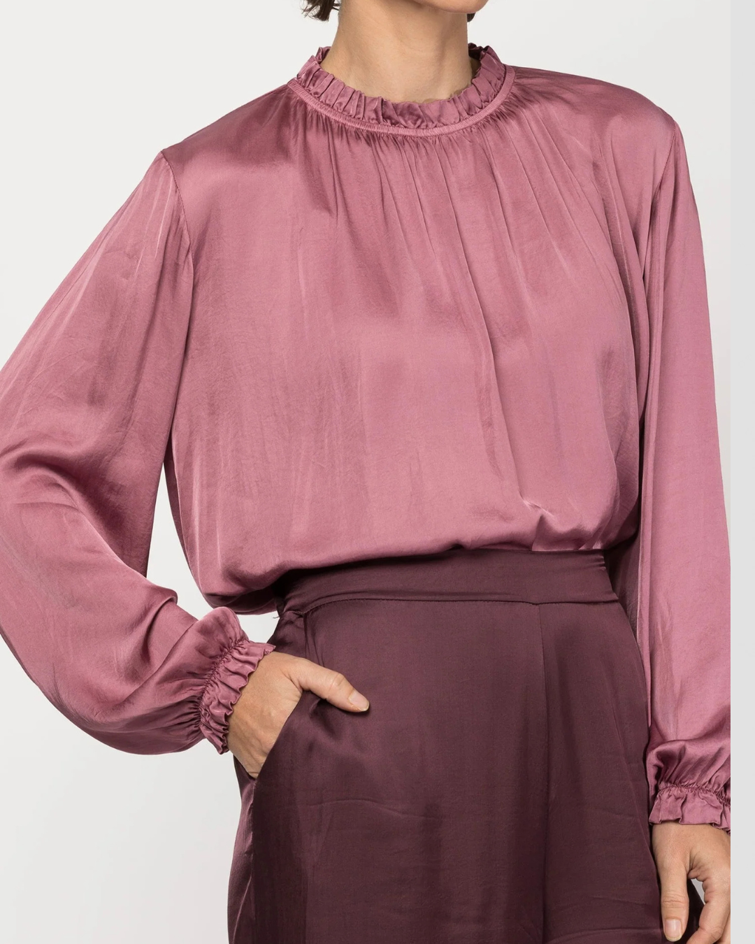 Valetta Blouse Smokey Pink