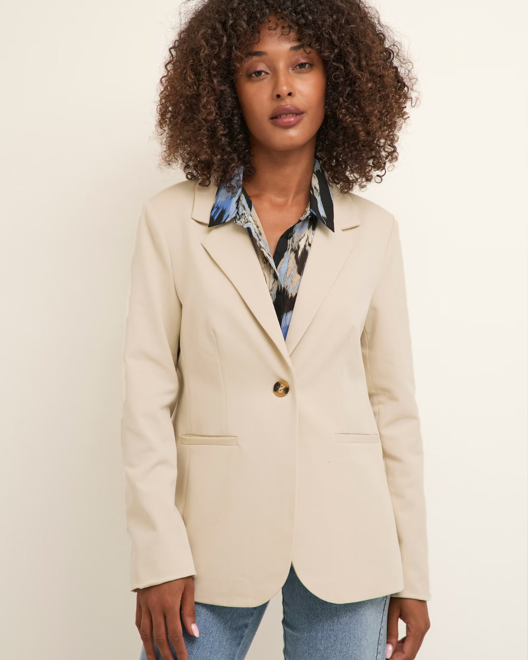 Kasakura Blazer Antique White