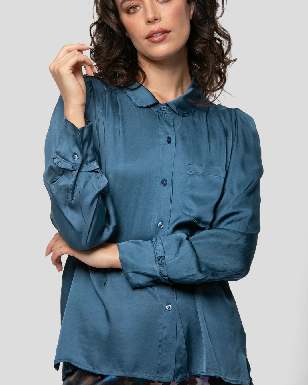 Piper Peacock Blouse