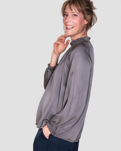 Valetta Blouse Grey