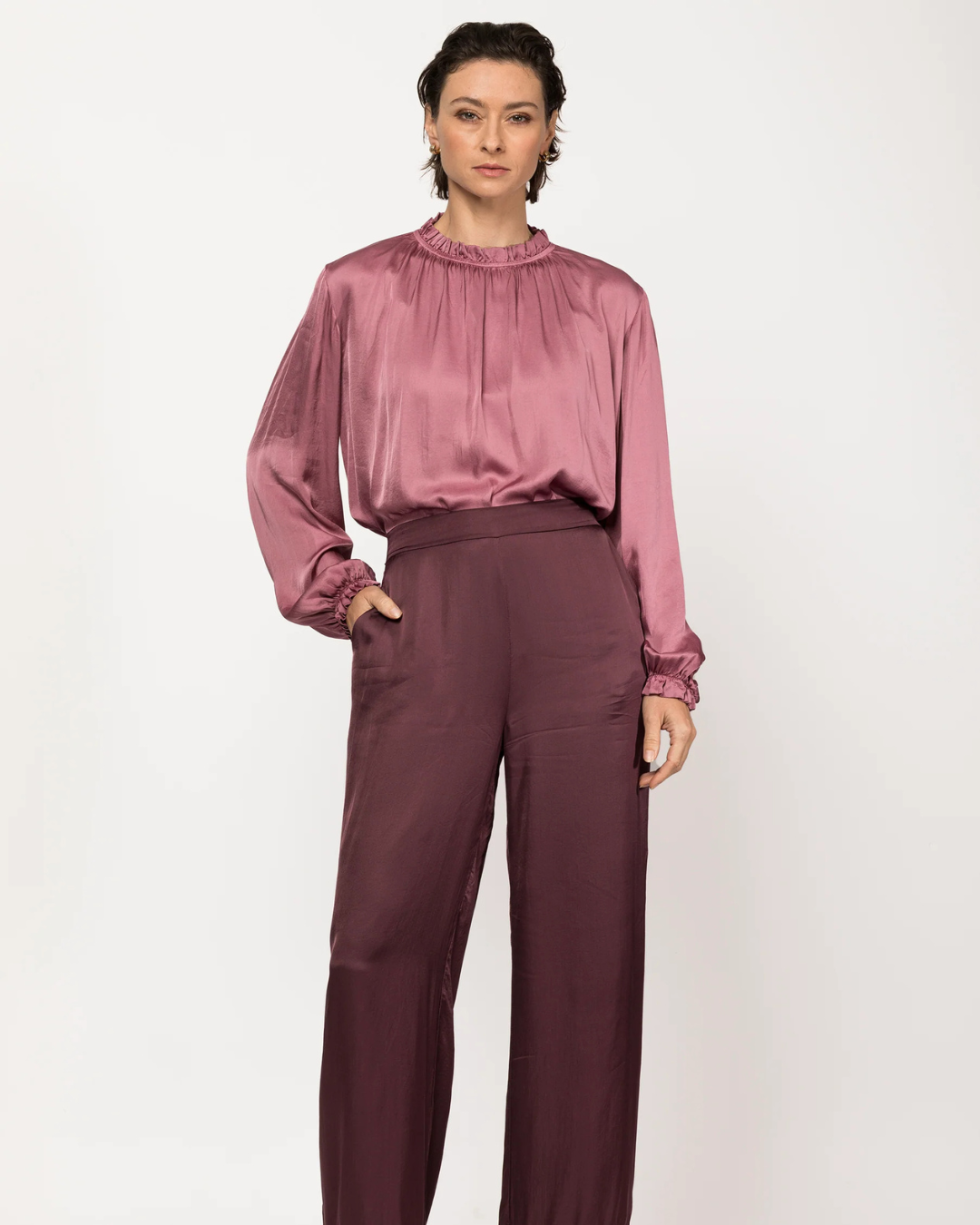 Valetta Blouse Smokey Pink