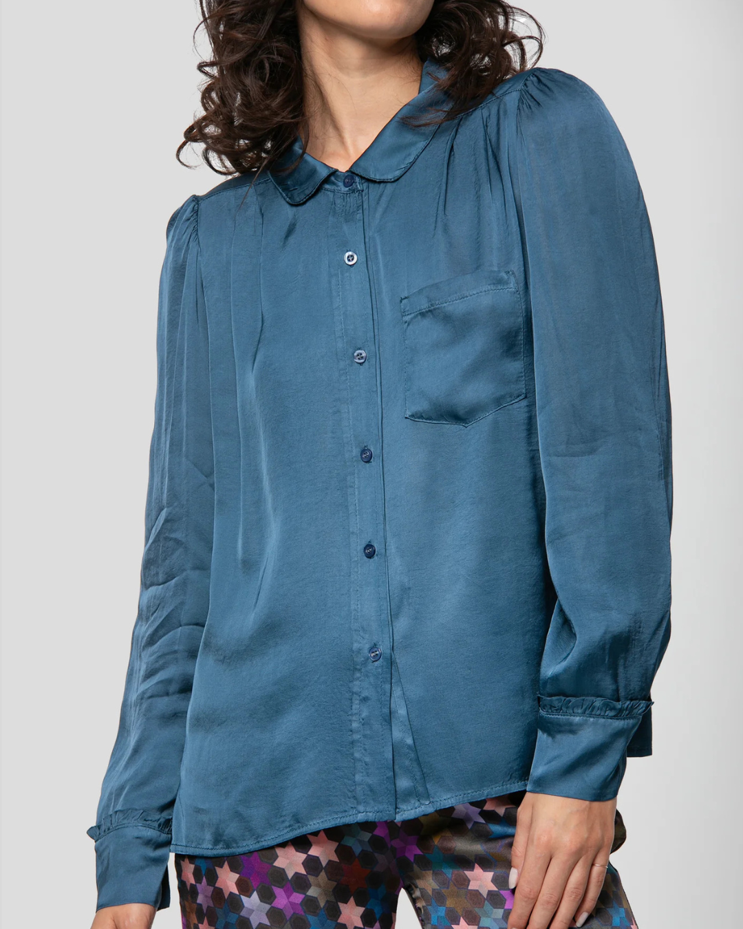 Piper Peacock Blouse