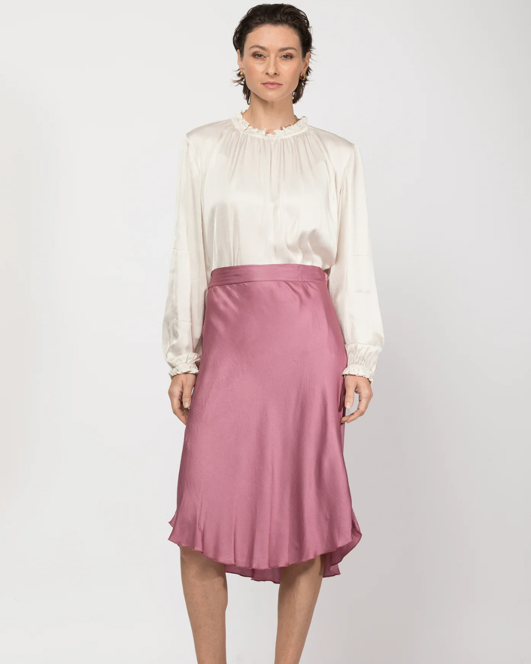 Slippy Smokey Pink Skirt
