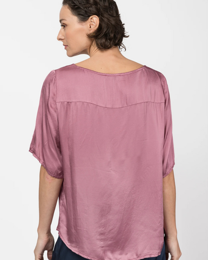 Nora Smokey Pink Blouse